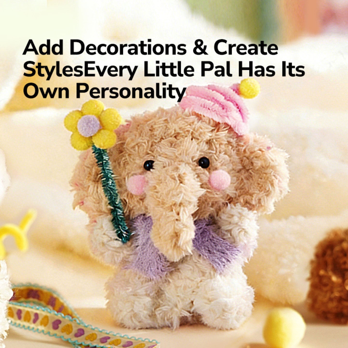 Mideer Chenille Craft - Animal Party by Toytinkr