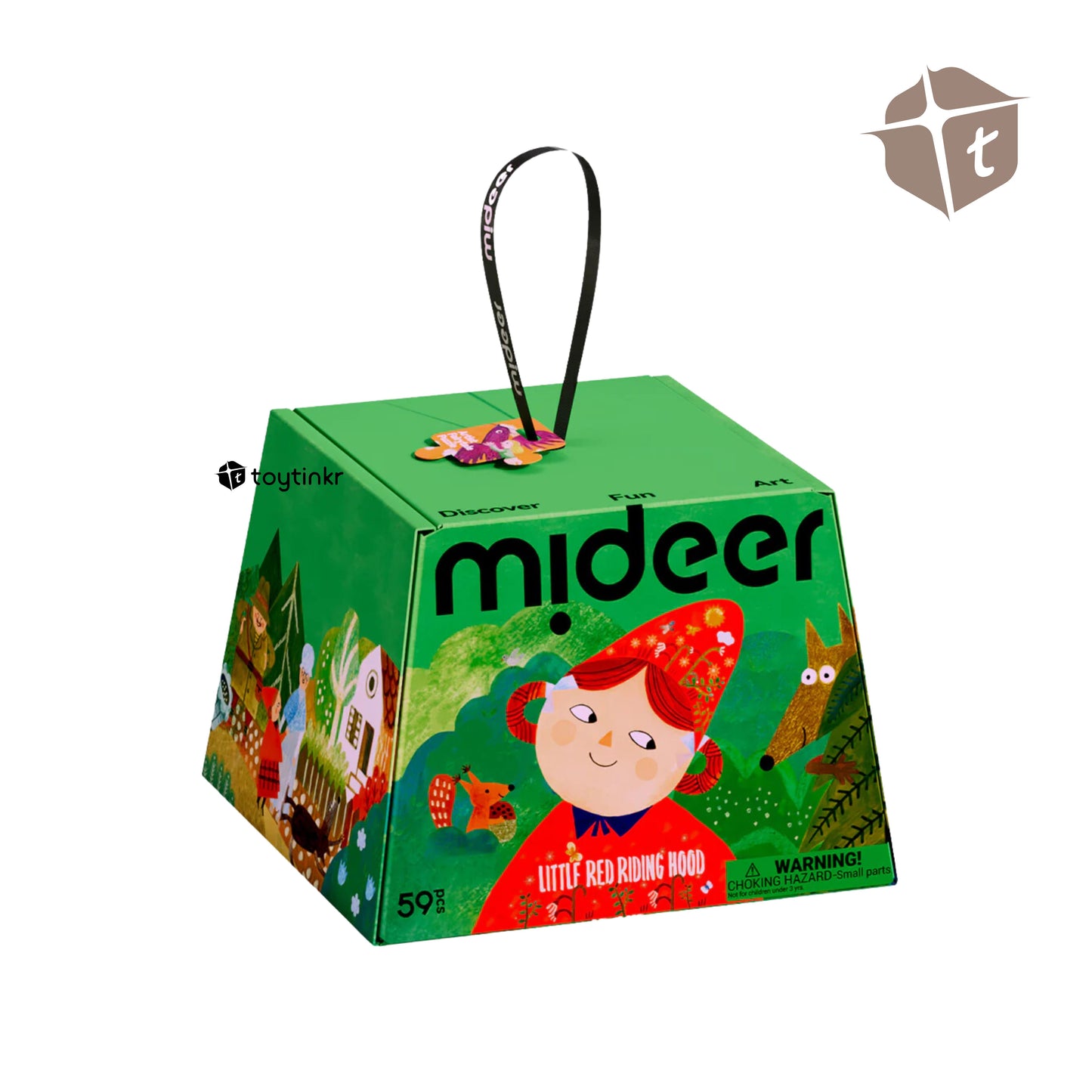 Mideer Artist Fairy Tale Box Puzzle - Red Riding Hood by Toytinkr