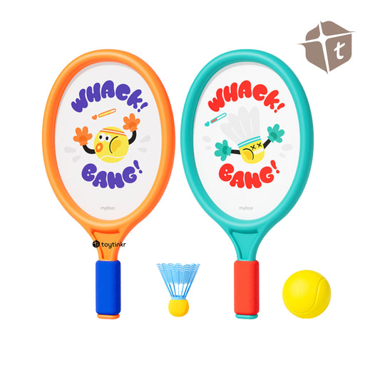 Mideer 2 in 1 Kids Entry Level Racket by Toytinkr
