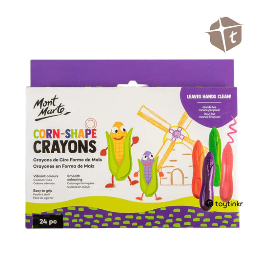 Mont Marte Corn-shaped Crayons by Toytinkr