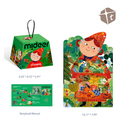 Mideer Artist Fairy Tale Box Puzzle - Red Riding Hood by Toytinkr