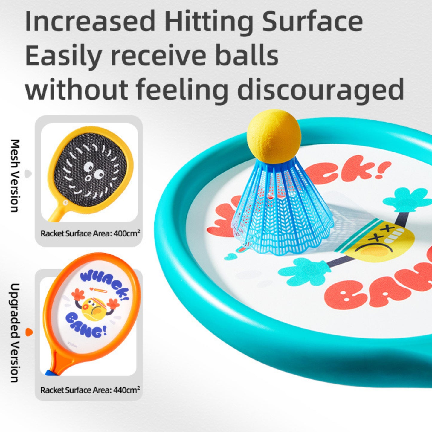 Mideer 2 in 1 Kids Entry Level Racket by Toytinkr