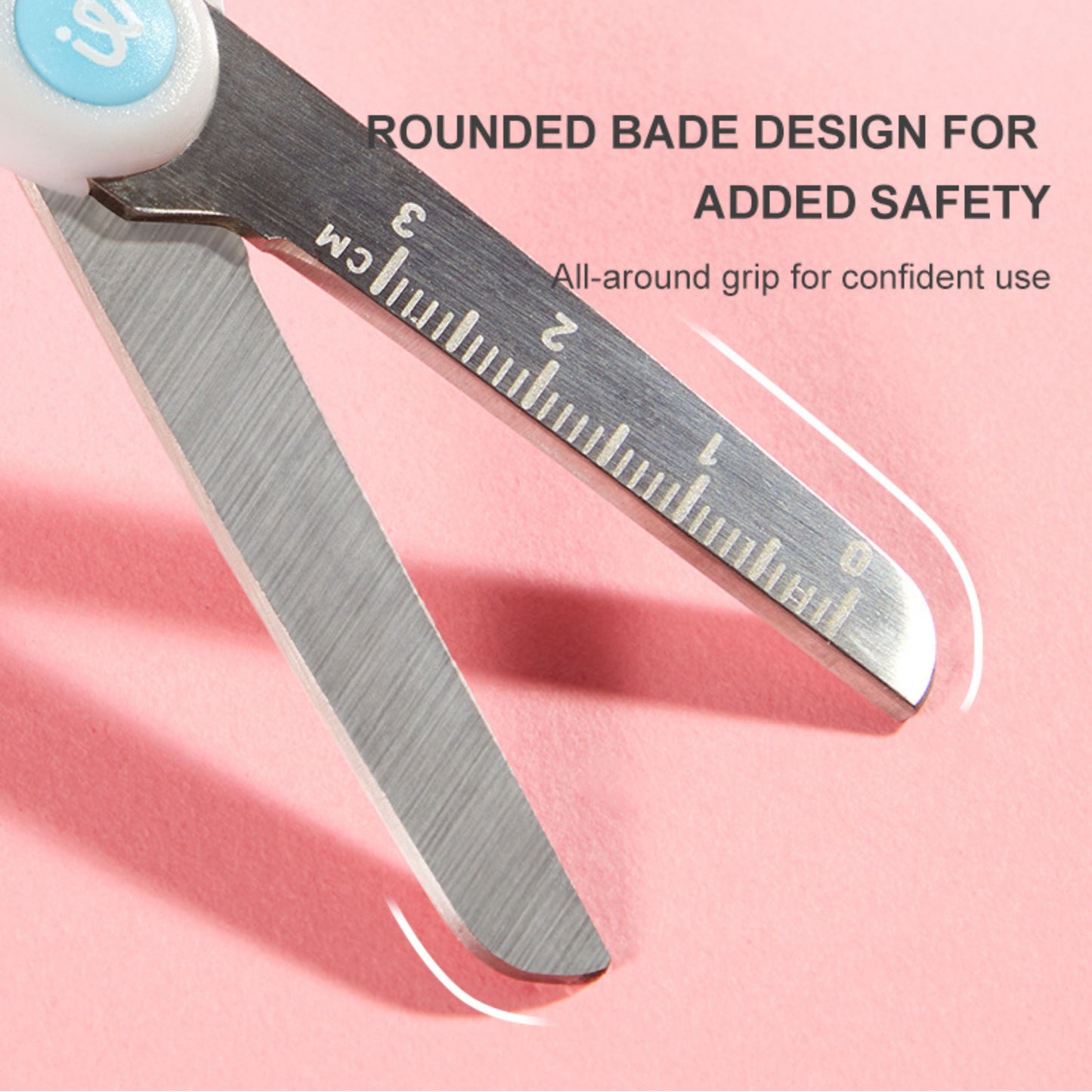 Mideer Kids Scissors - Light Blue by Toytinkr