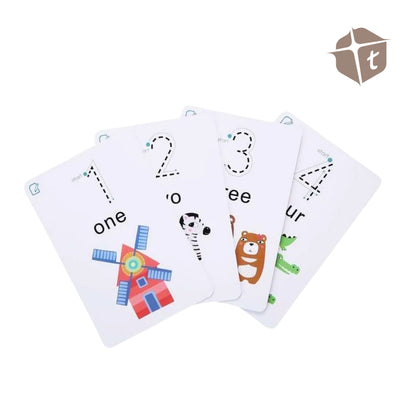 Mideer Write and Wipe Activity Cards - 26pc by Toytinkr