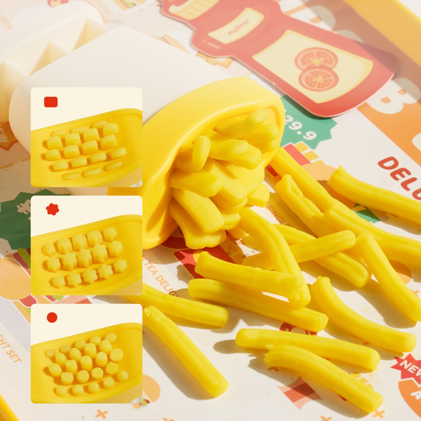 Mideer Mellow Dough - Burger Diner by Toytinkr