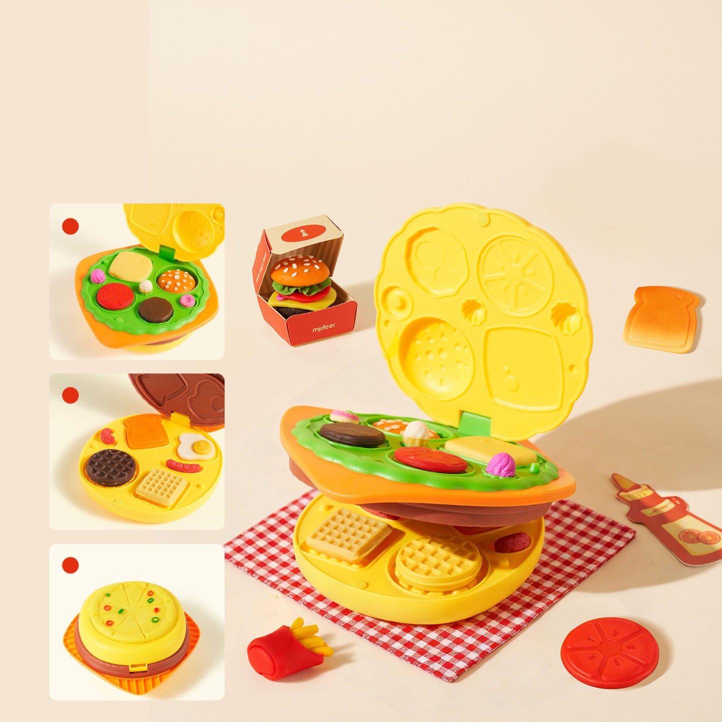 Mideer Mellow Dough - Burger Diner by Toytinkr