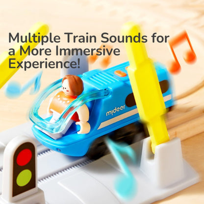 Mideer Train Track Building Blocks by Toytinkr