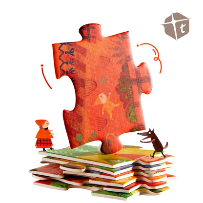 Mideer Artist Fairy Tale Box Puzzle - Red Riding Hood by Toytinkr