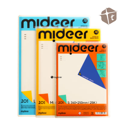 Mideer Stick-On Book Cover by Toytinkr