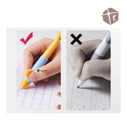 Jar Melo Grip Pencil Kit for Pre Schoolers - Pink by Toytinkr