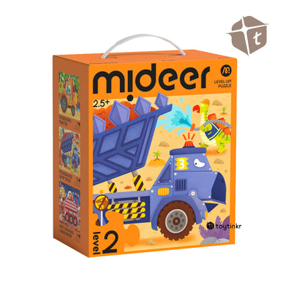 Mideer Advanced Puzzle - Level 2 Dino Engineer by Toytinkr