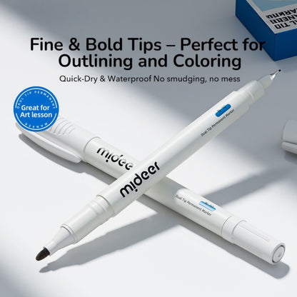Mideer Dual Tip Permanent Marker by Toytinkr