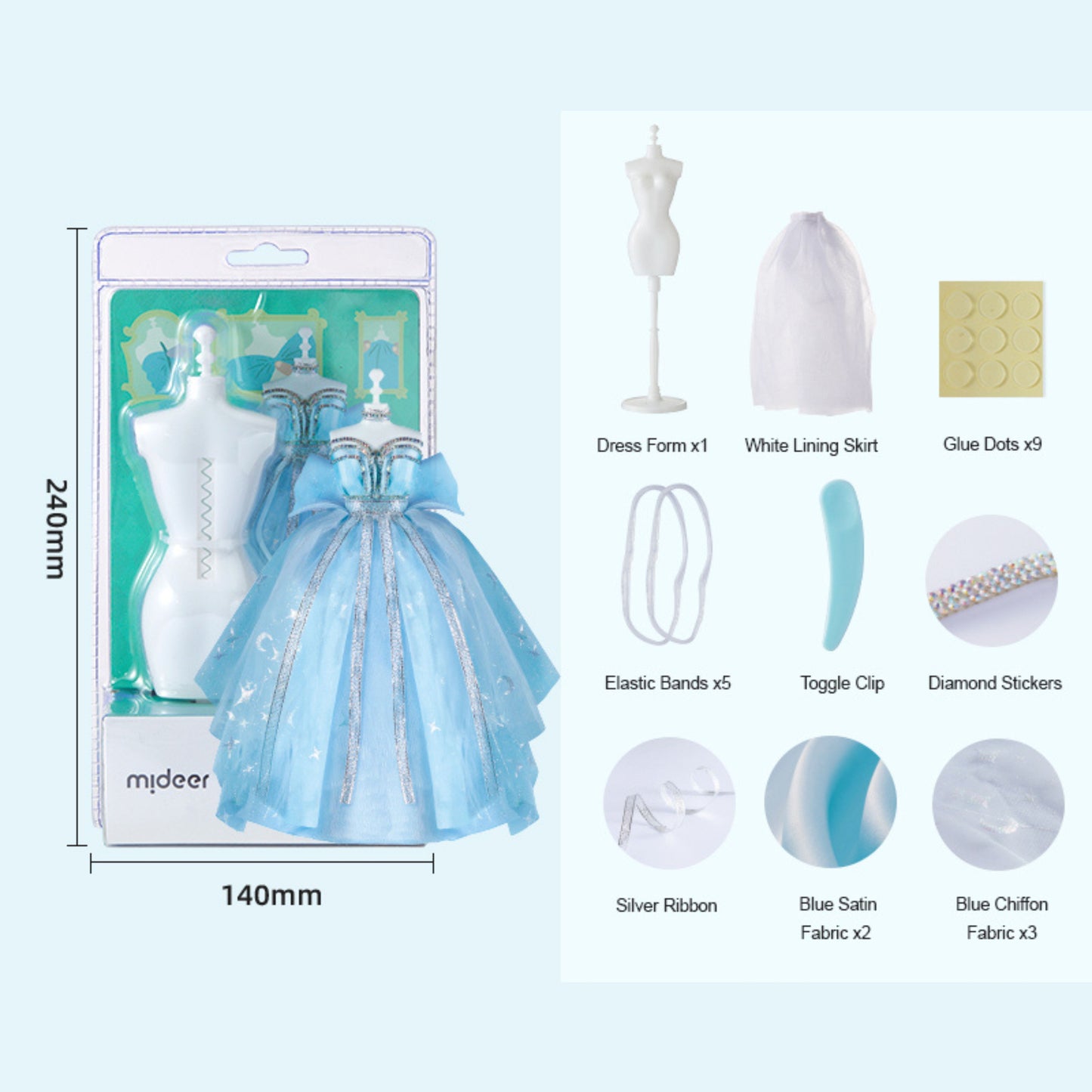 Mideer Clothing Design House - Blue Single by Toytinkr