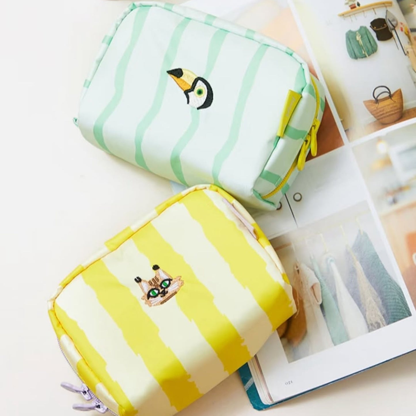 Hug Z Personalized Cosmetic Pouch by Toytinkr