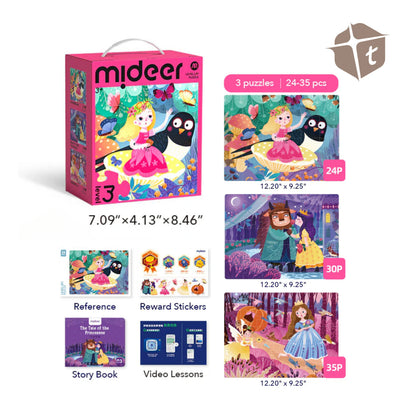 Mideer Advanced Puzzle - Level 3 Princess Romance by Toytinkr