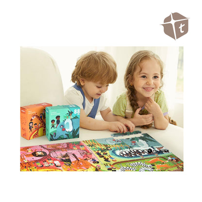 Mideer 4 in 1 Puzzle - The Magic City by Toytinkr
