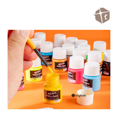 Mont Marte Fabric Paint - 20 Colors by Toytinkr