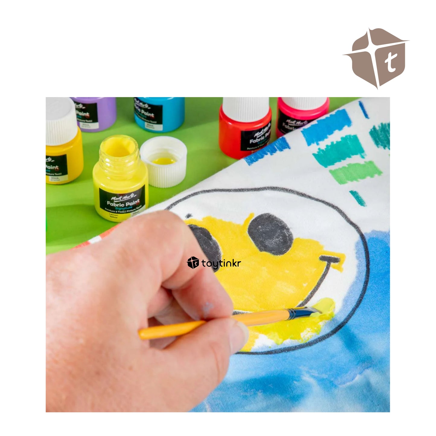 Mont Marte Fabric Paint - 20 Colors by Toytinkr