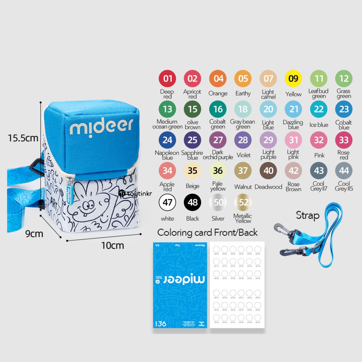 Mideer Personalized Acrylic Art Markers by Toytinkr