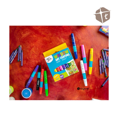 Mont Marte Window Art Crayons 8pc by Toytinkr