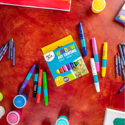 Mont Marte Window Art Crayons 8pc by Toytinkr