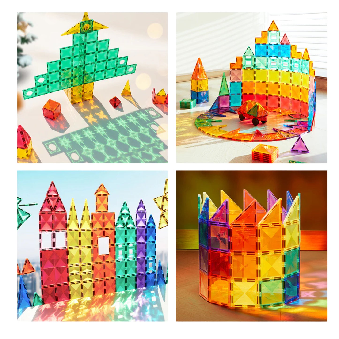 Mideer Distinctive Magnetic Tiles 100pcs by Toytinkr