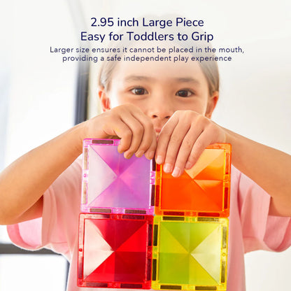 Mideer Distinctive Magnetic Tiles 100pcs by Toytinkr