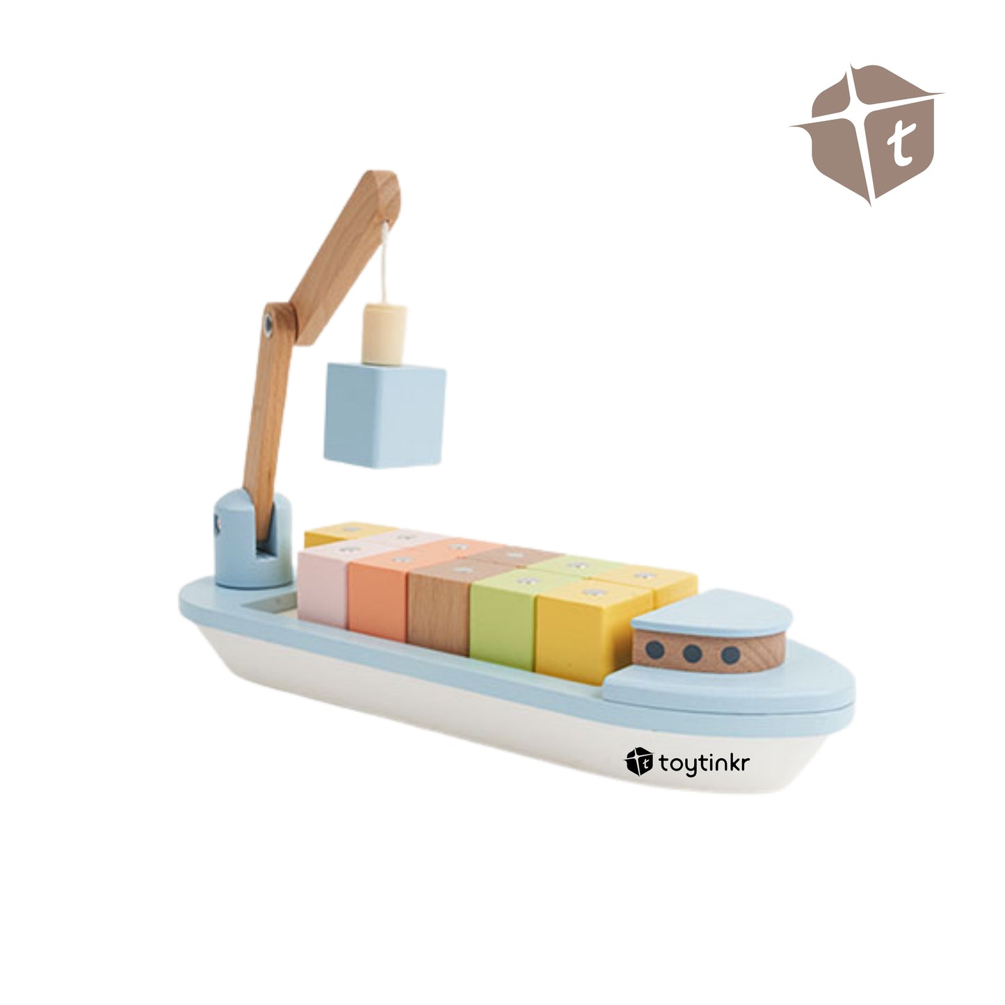 CW Block Boat by Toytinkr
