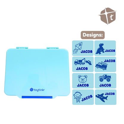 Personalized Happy Lunchbox by Toytinkr