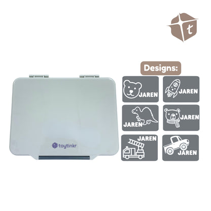 Personalized Happy Lunchbox by Toytinkr