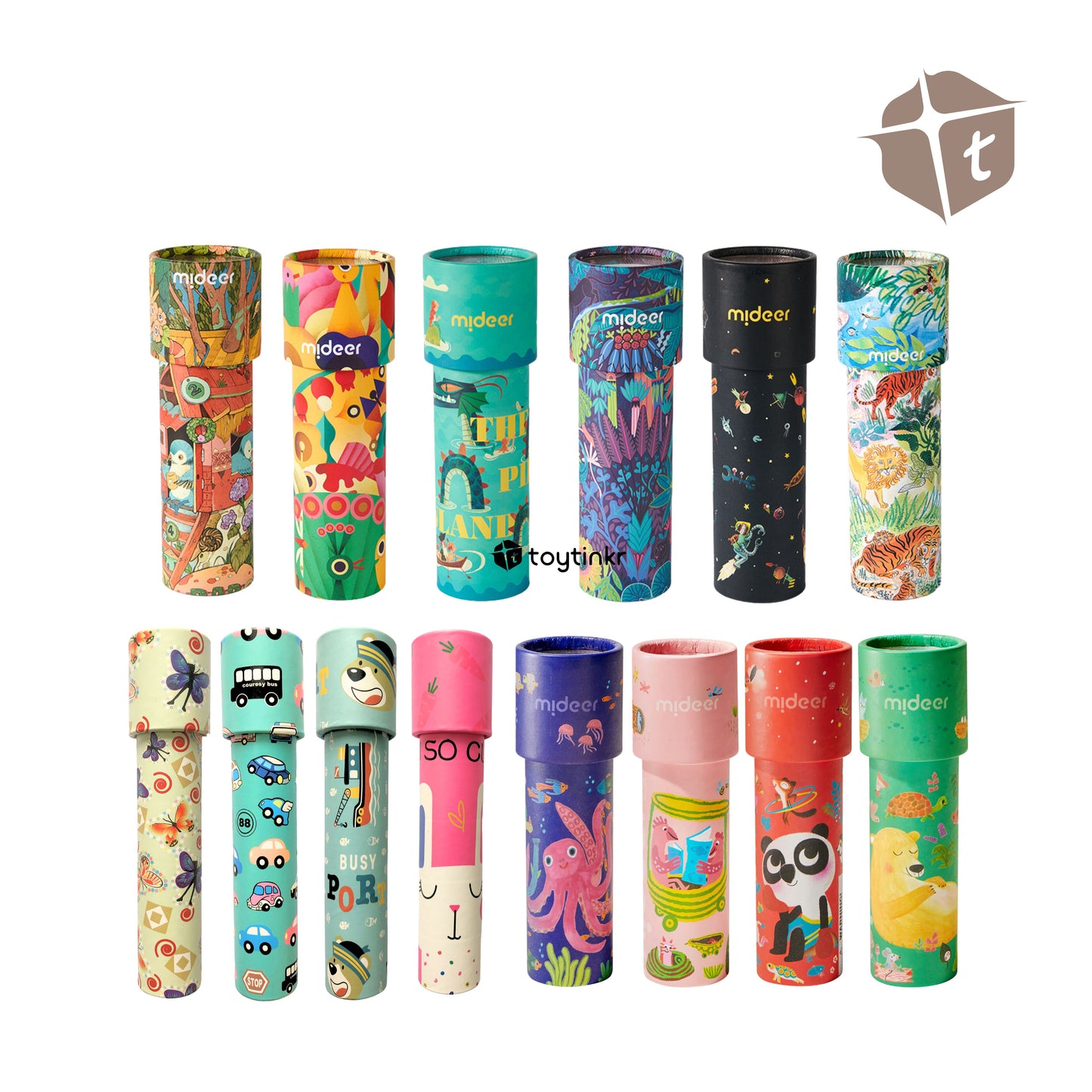 Mideer Colorful Kaleidoscope by Toytinkr