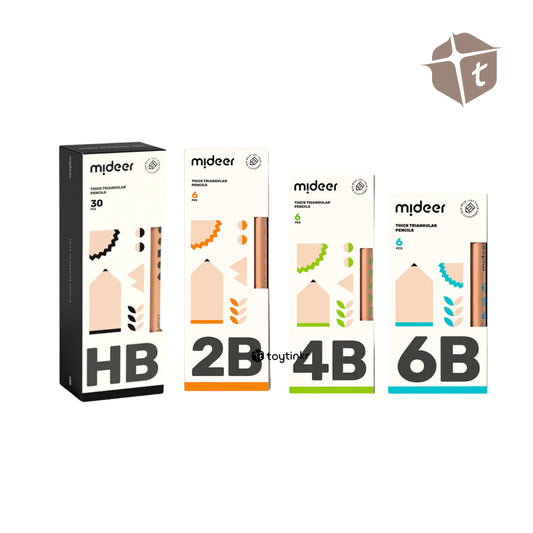 Mideer Thick Triangular Pencils by Toytinkr