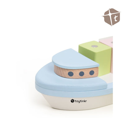 CW Block Boat by Toytinkr