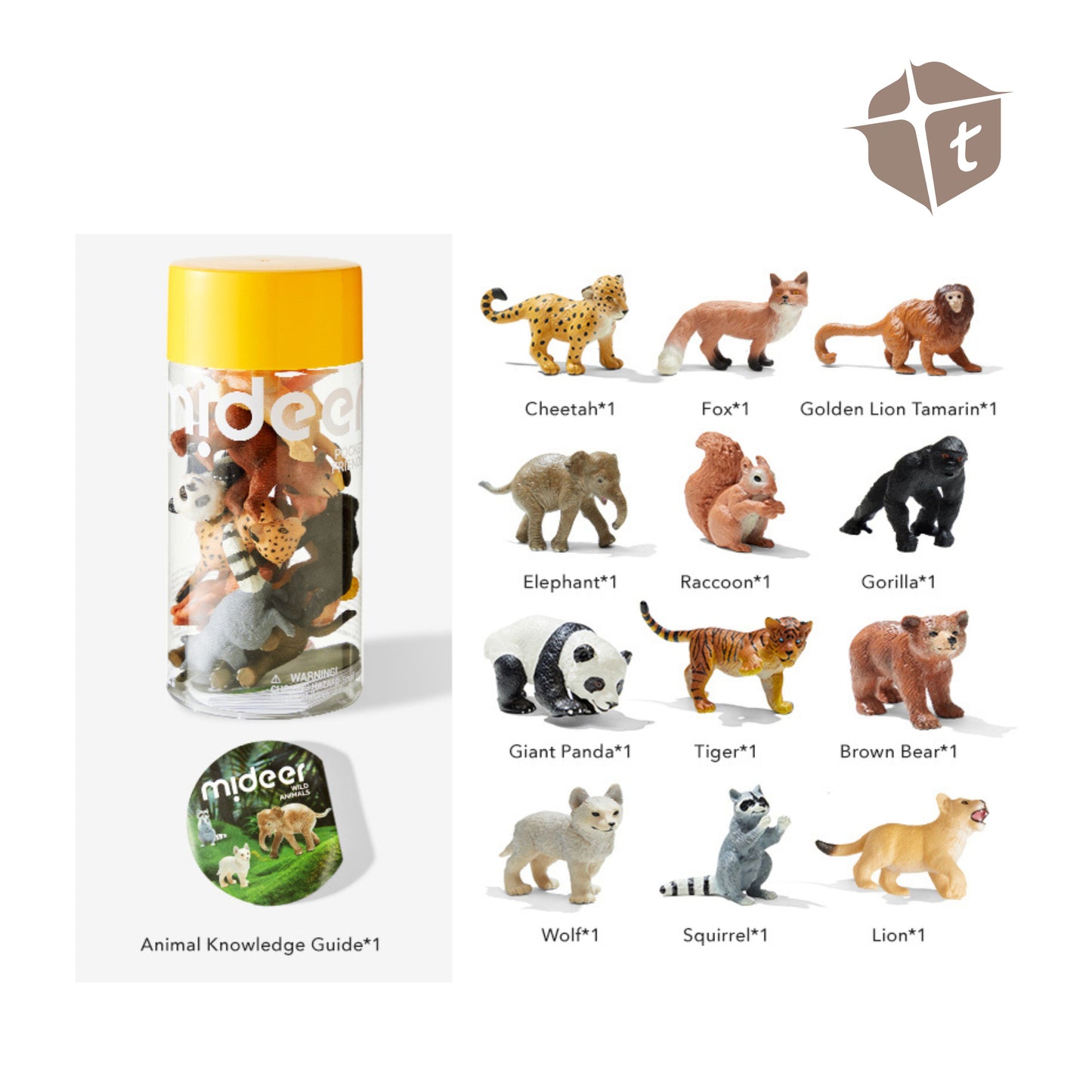 Mideer Simulation - Animal Pocket Friends by Toytinkr