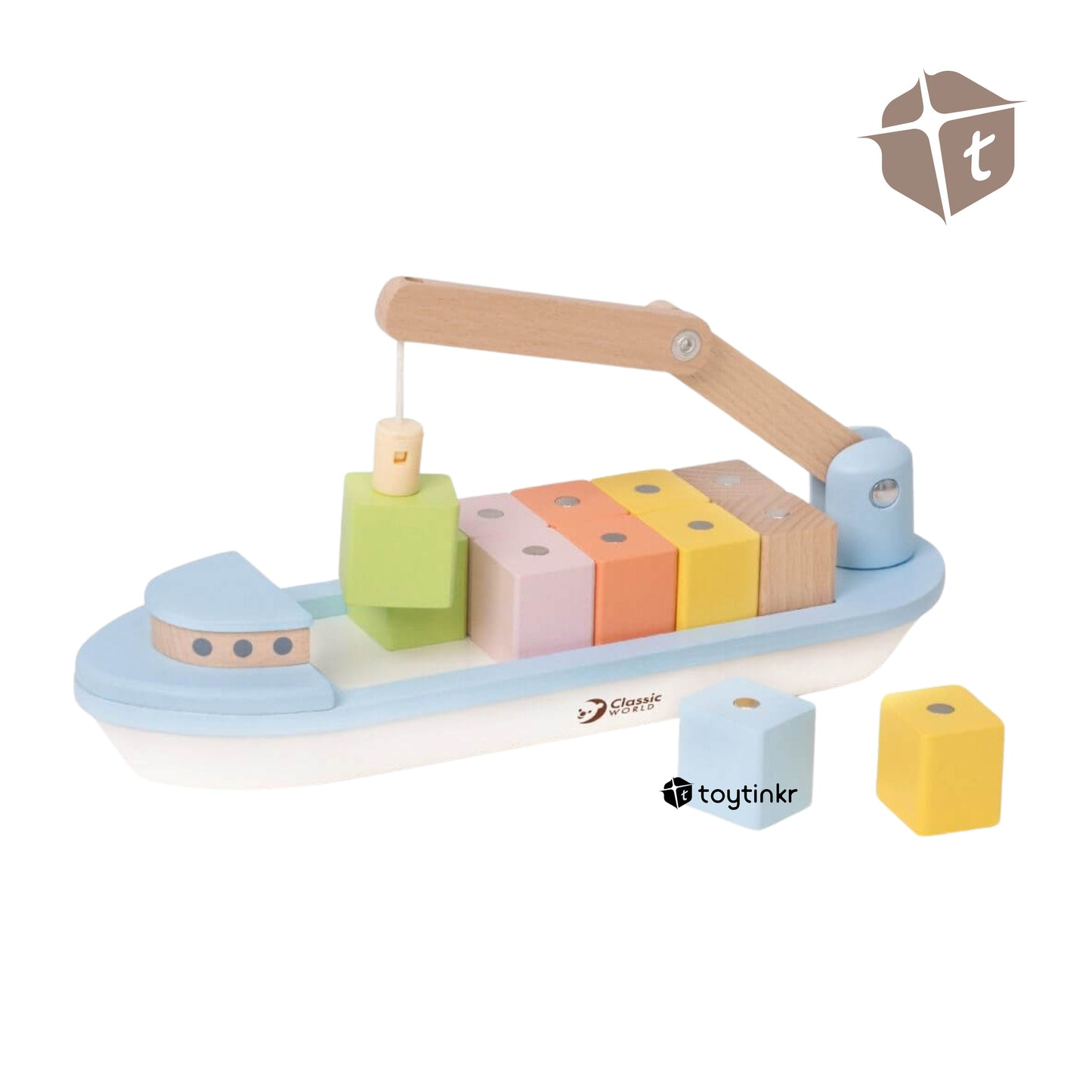 CW Block Boat by Toytinkr