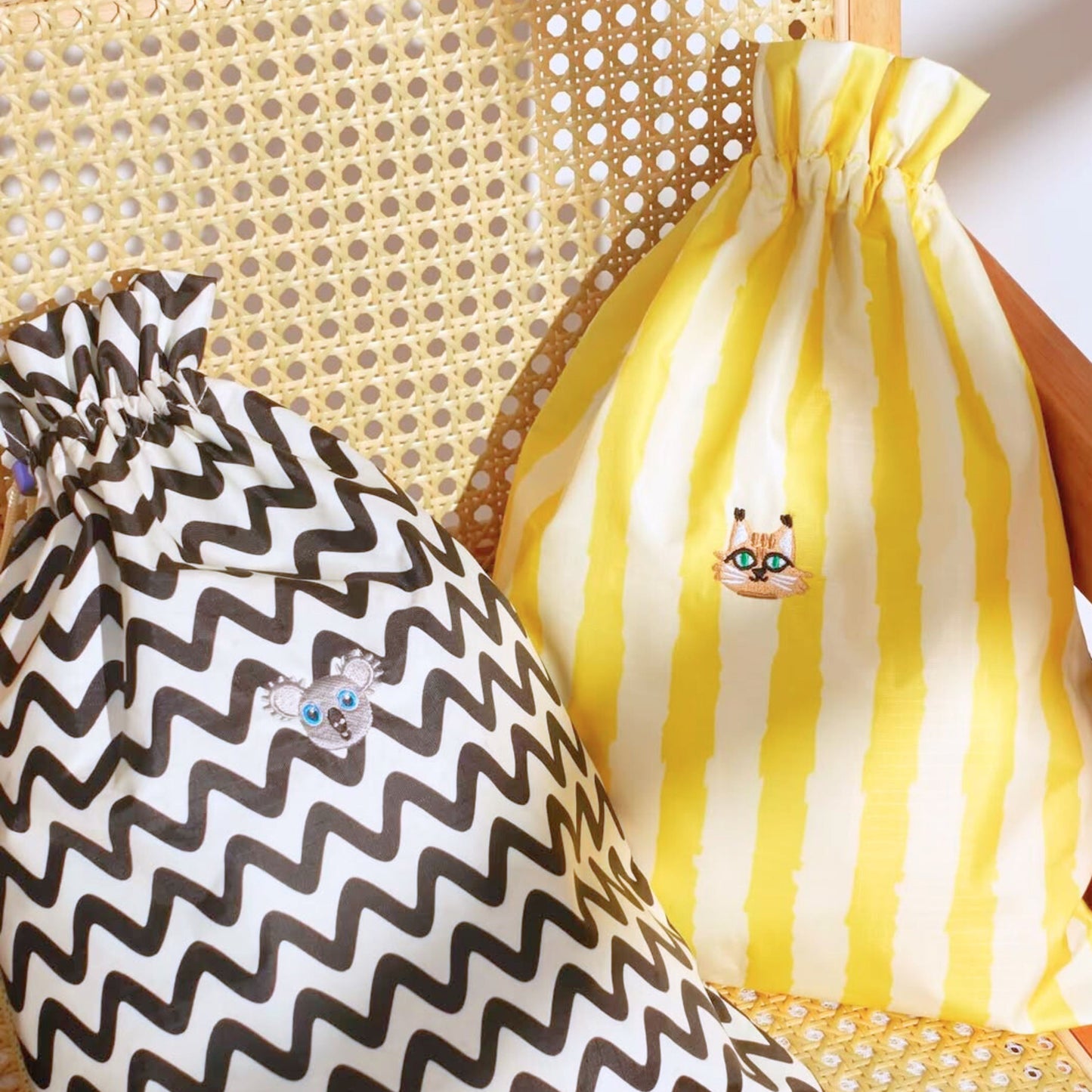 Hug Z Personalized Drawstring Laundry Bag by Toytinkr