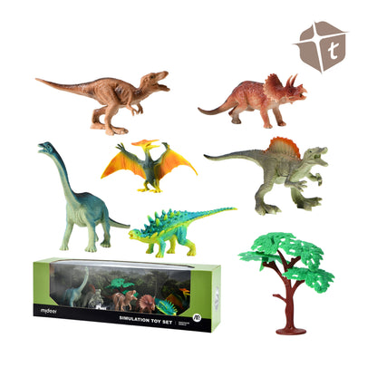 Mideer Simulation - Dinosaurs Set 7pc by Toytinkr