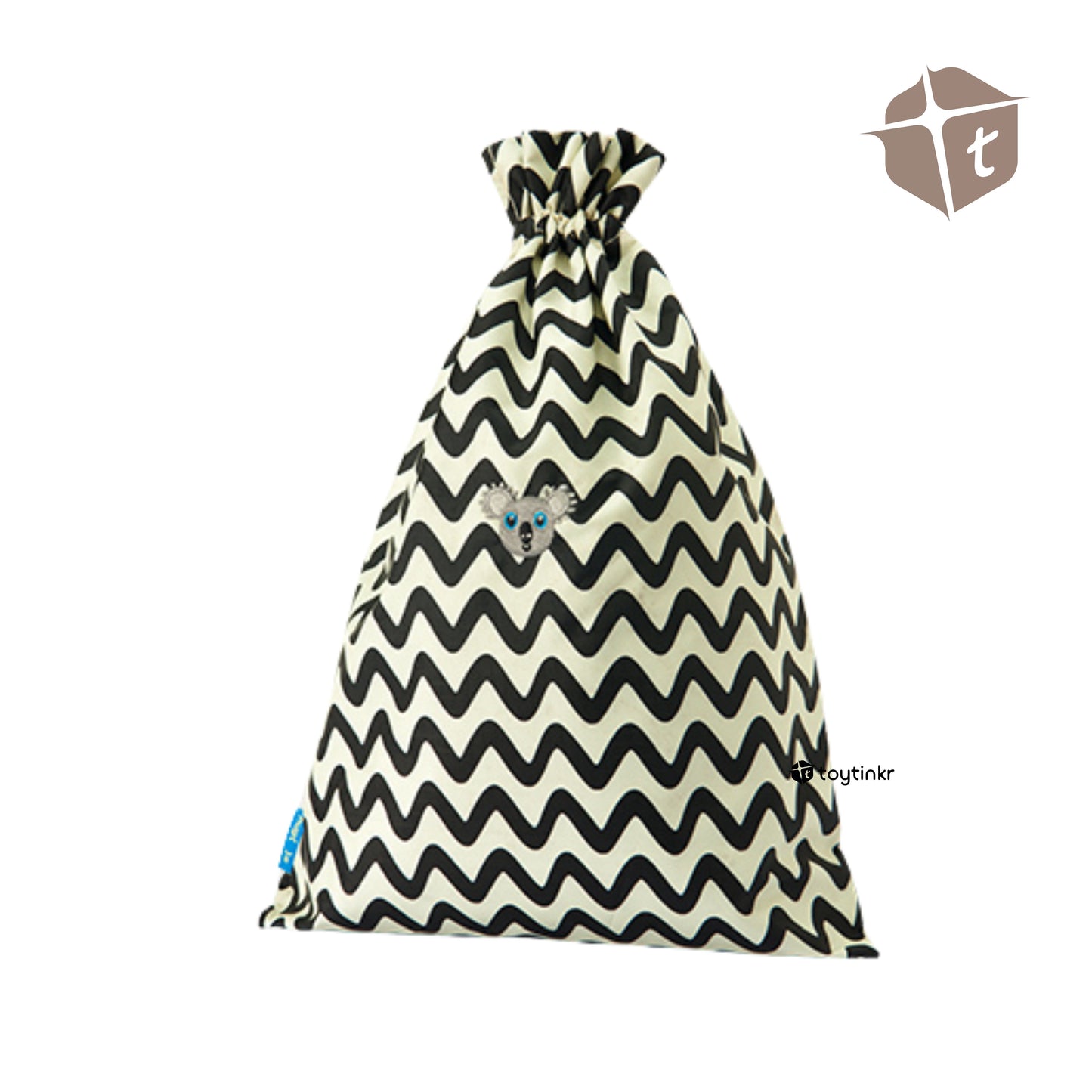 Hug Z Personalized Drawstring Laundry Bag by Toytinkr