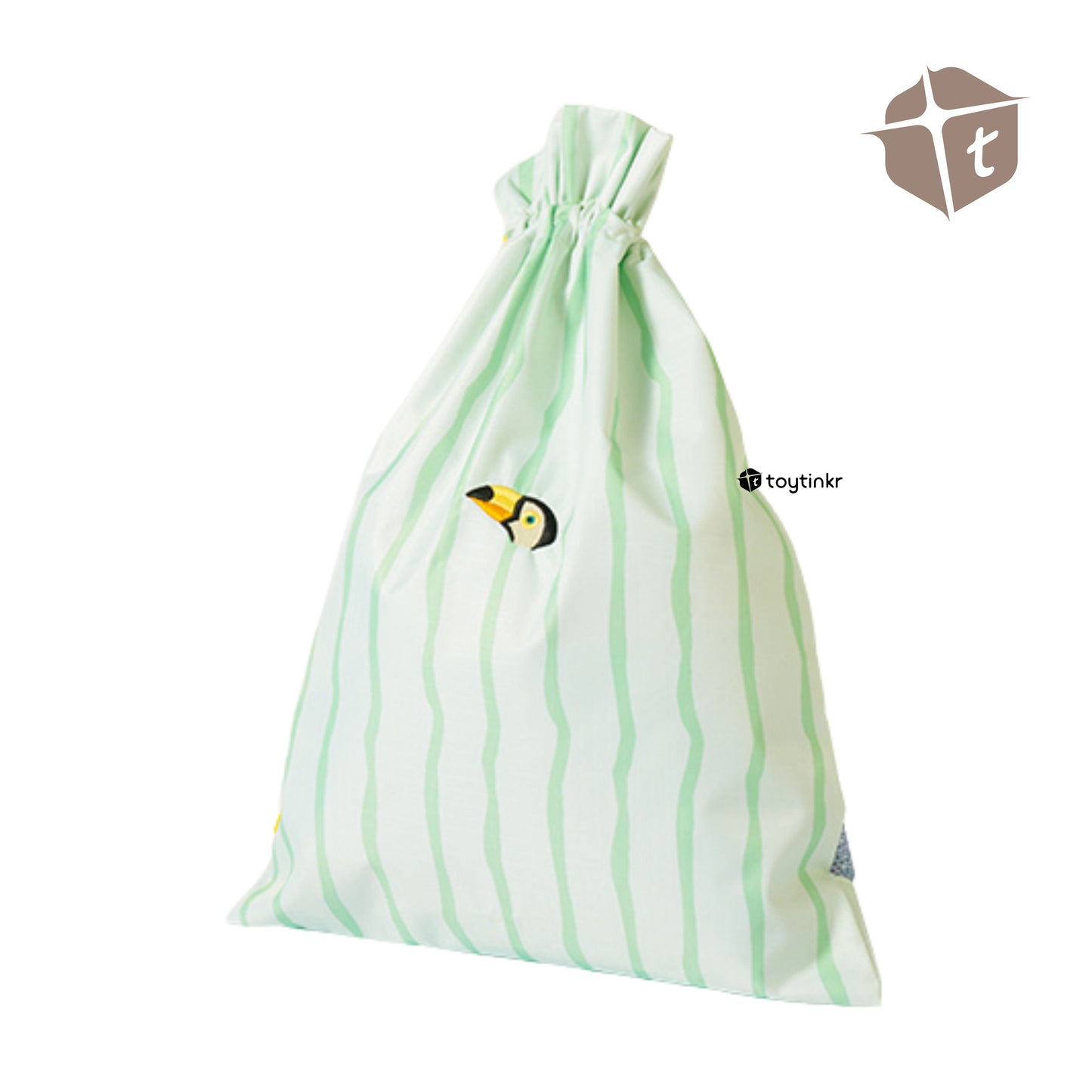 Hug Z Personalized Drawstring Laundry Bag by Toytinkr