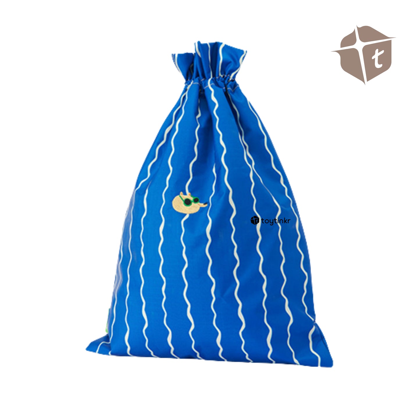 Hug Z Personalized Drawstring Laundry Bag by Toytinkr