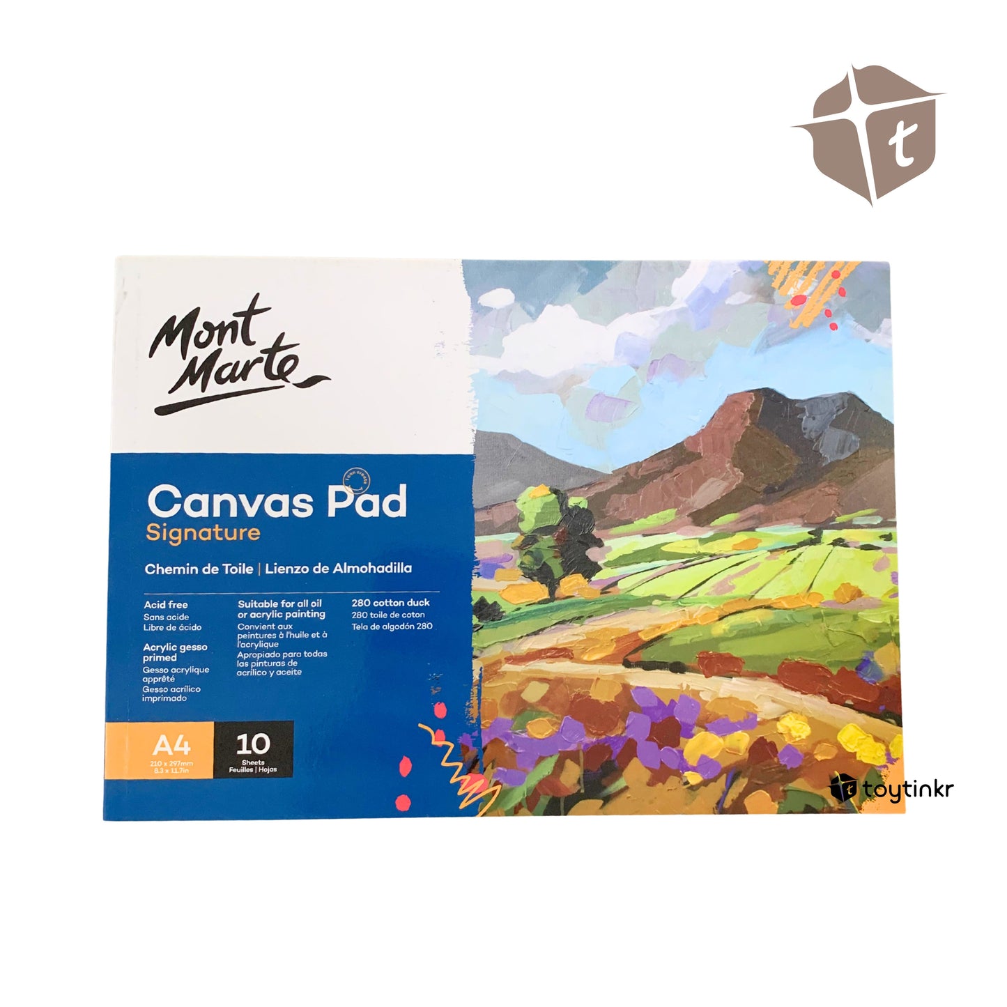 Mont Marte Canvas Pad by Toytinkr