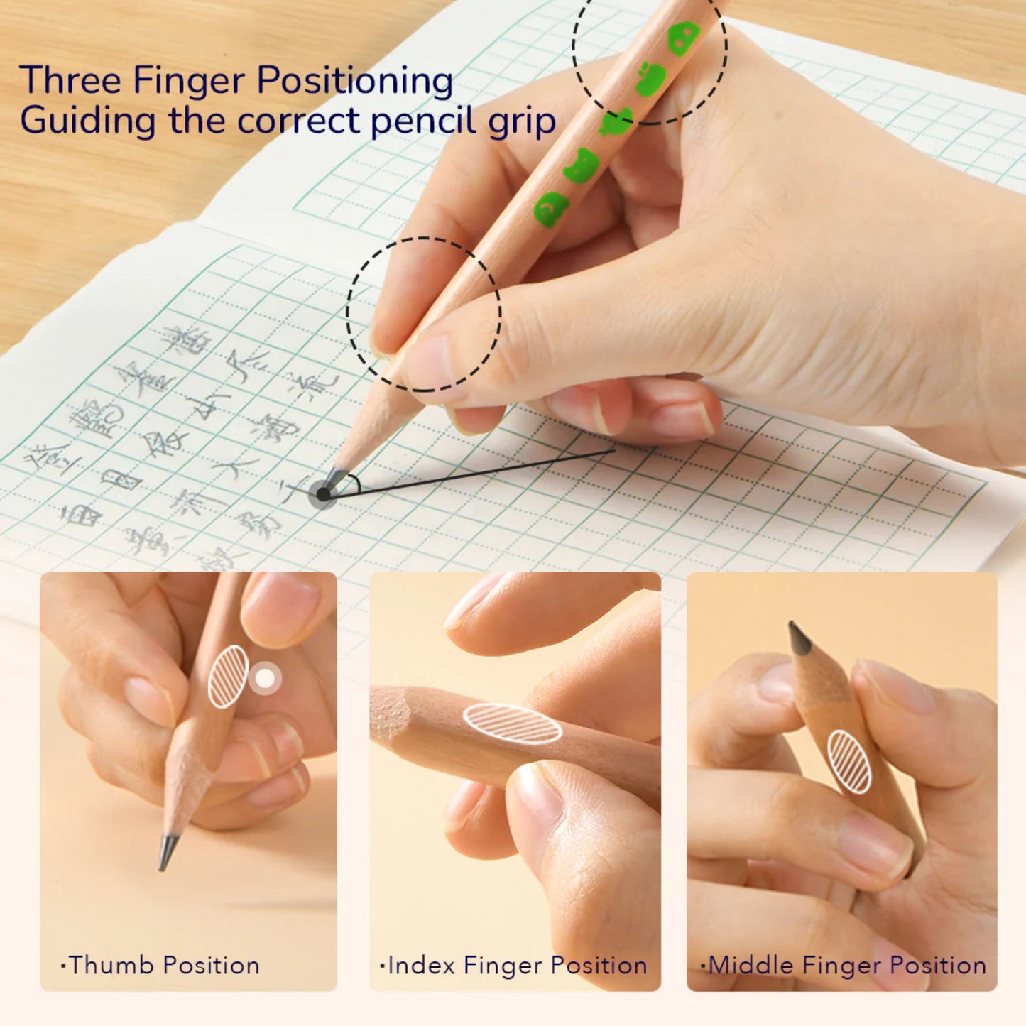 Mideer Thick Triangular Pencils by Toytinkr