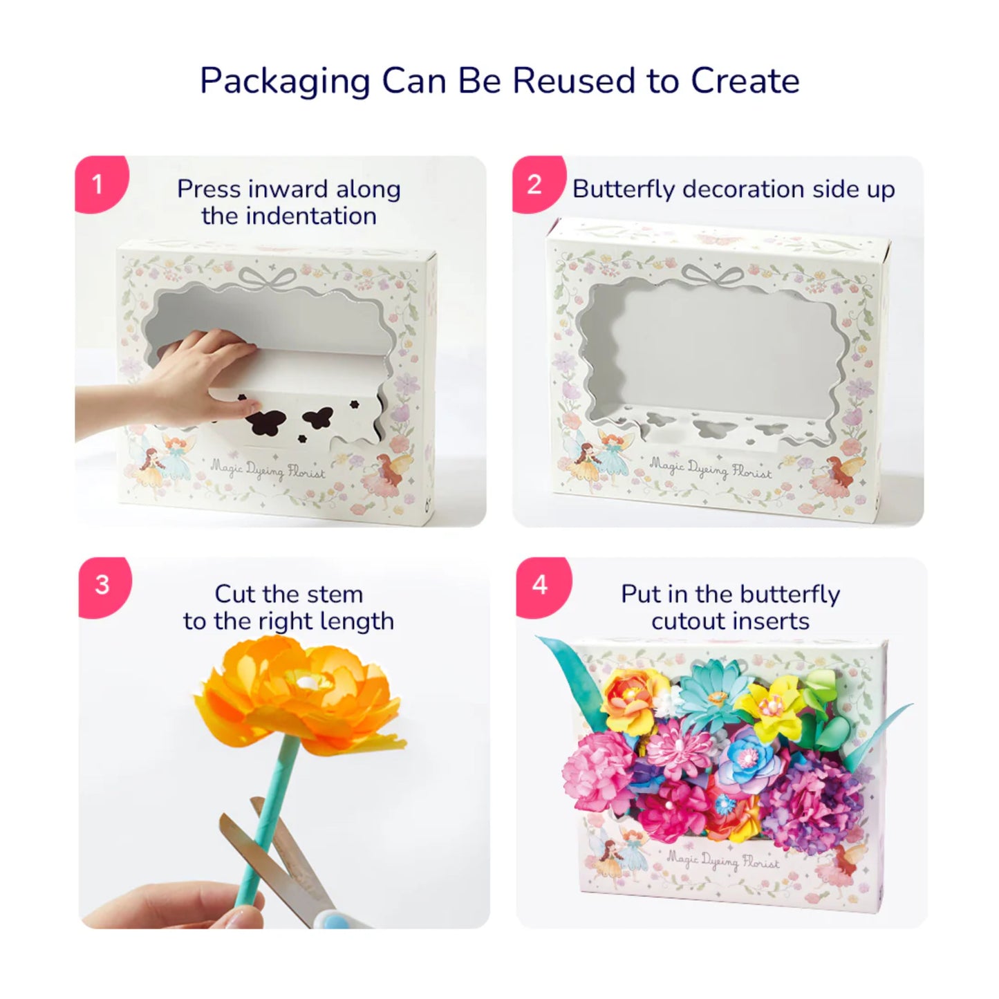 Mideer Magic Dyeing Florist by Toytinkr