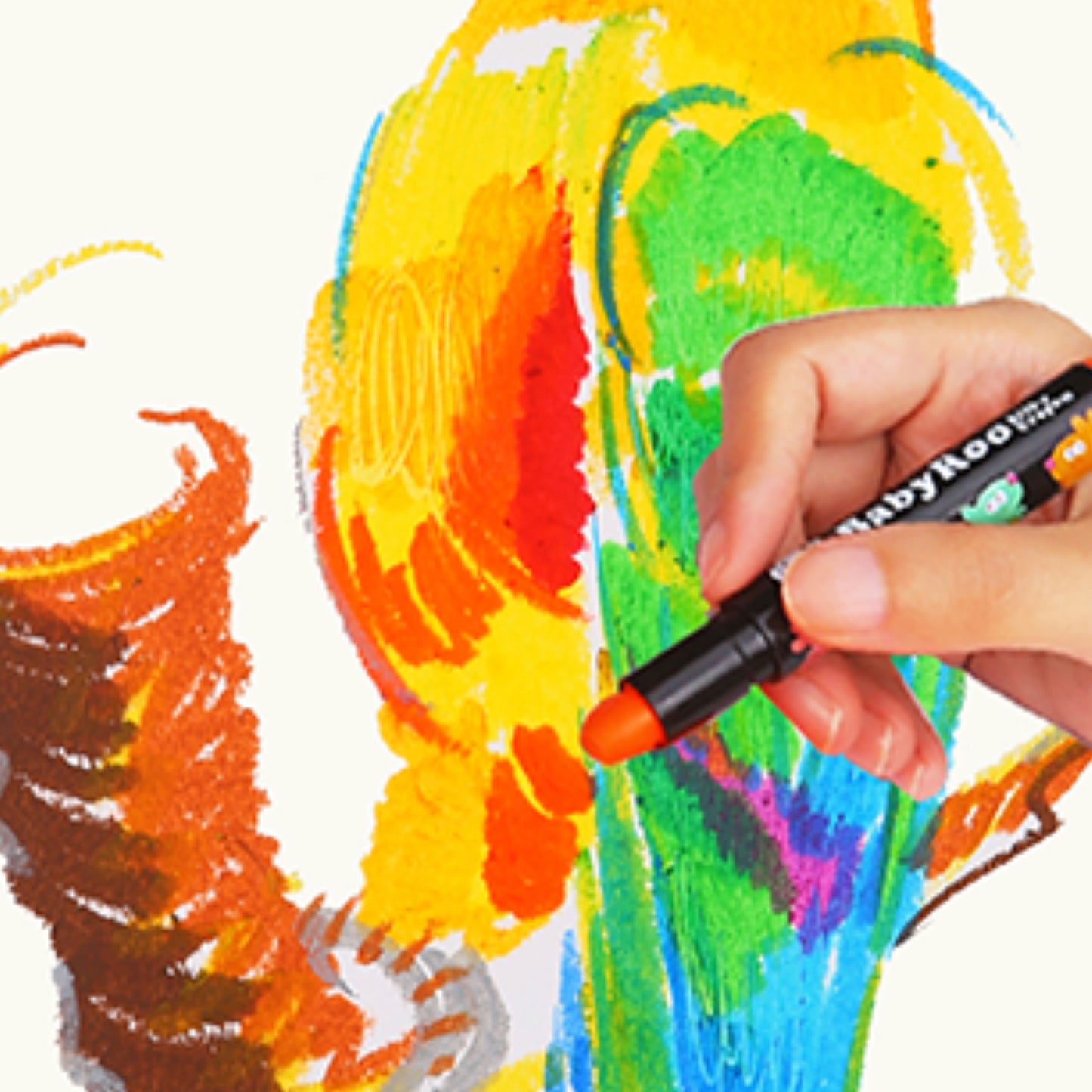 Jar Melo Silky Washable Crayons - 24 Colors by Toytinkr