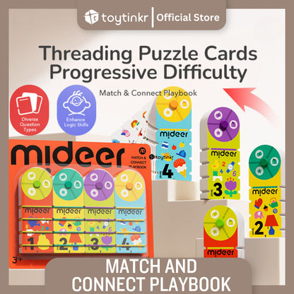 Mideer Match and Connect Playbook by Toytinkr