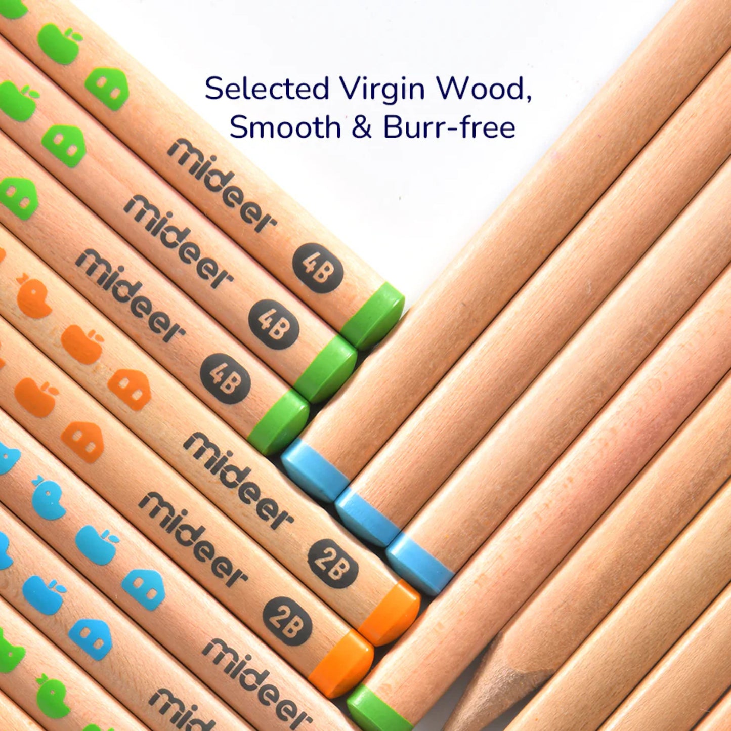 Mideer Thick Triangular Pencils by Toytinkr
