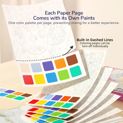 Mideer Watercolour Painting Kit - Wonderland Expedition by Toytinkr