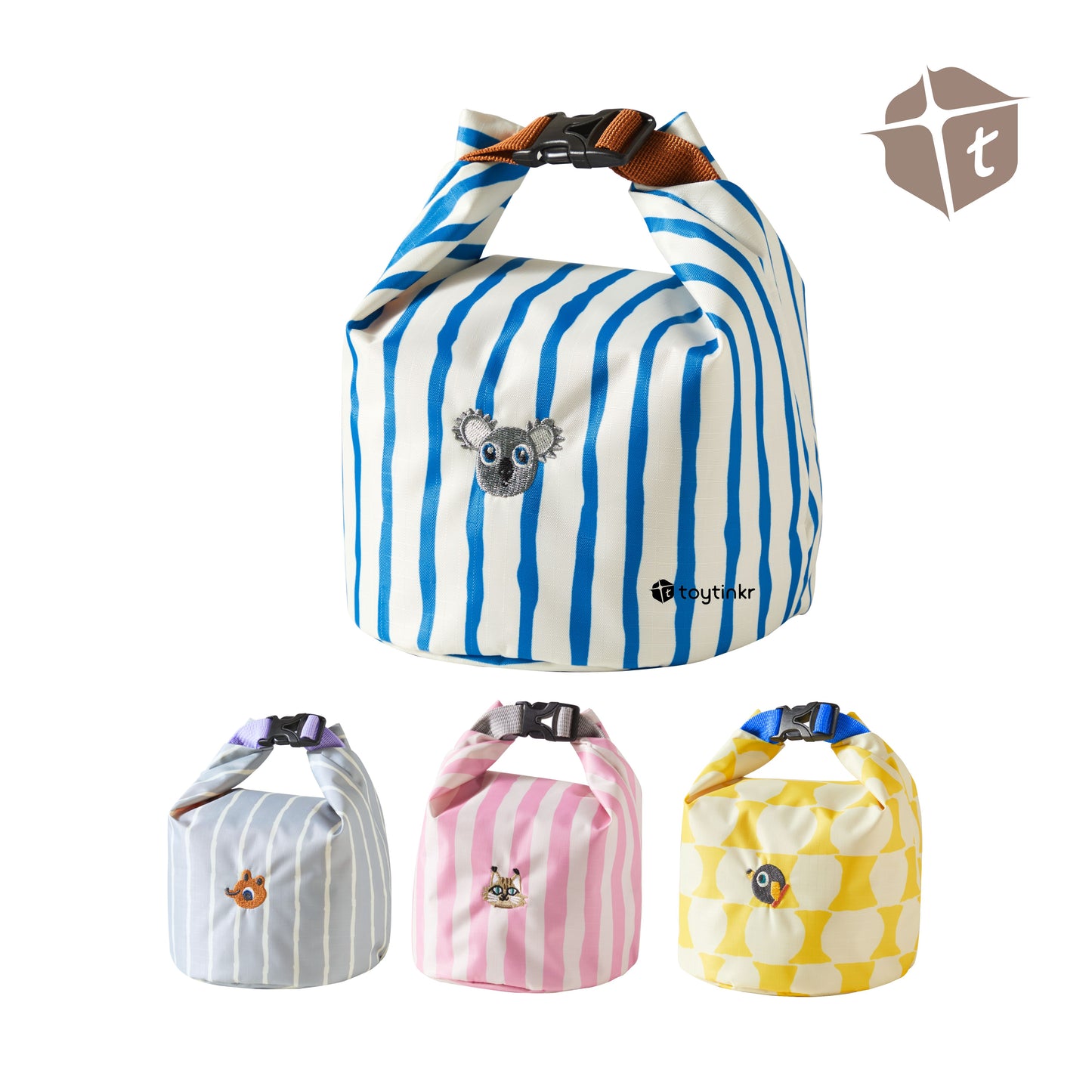 Hug Z Personalized Travel Bucket Pouches by Toytinkr