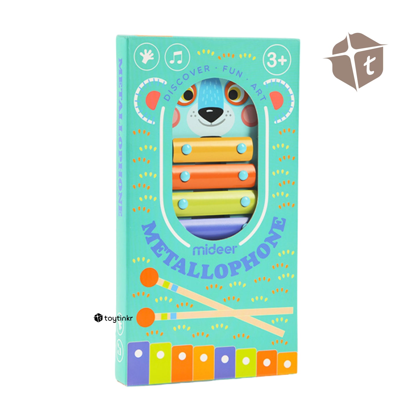 Mideer Metal Bear Xylophone by Toytinkr
