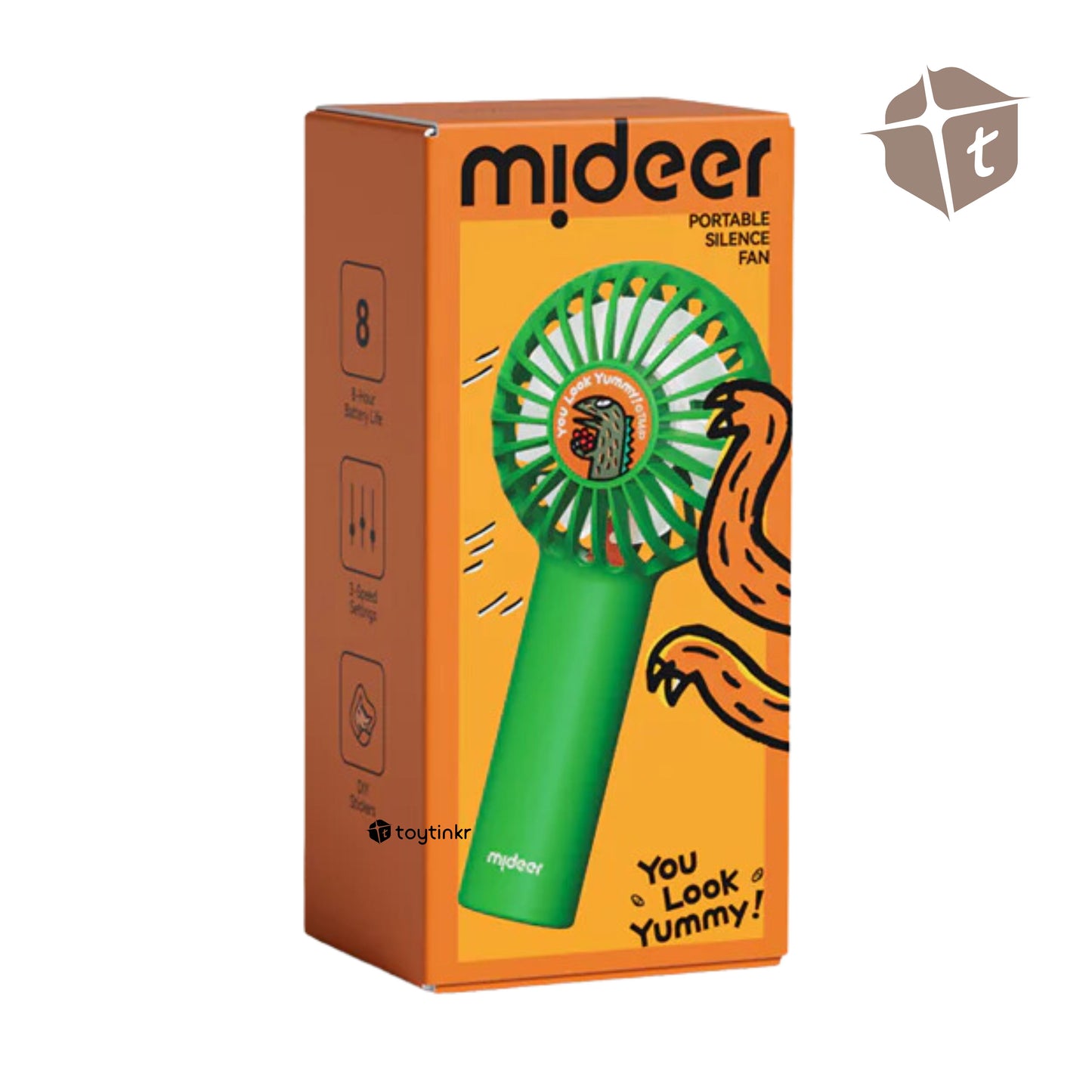 Mideer Portable Silence Fan-You Look Yummy by Toytinkr